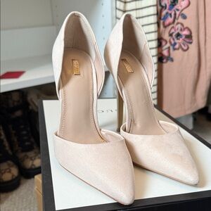 Elegant Cream Women's Heels